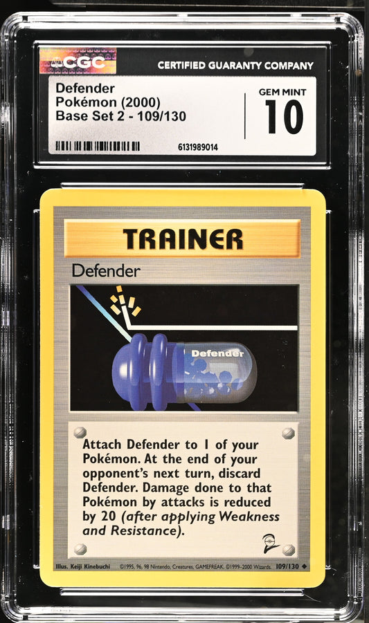 2000 Base Set 2 Defender 10 CGC #109/130