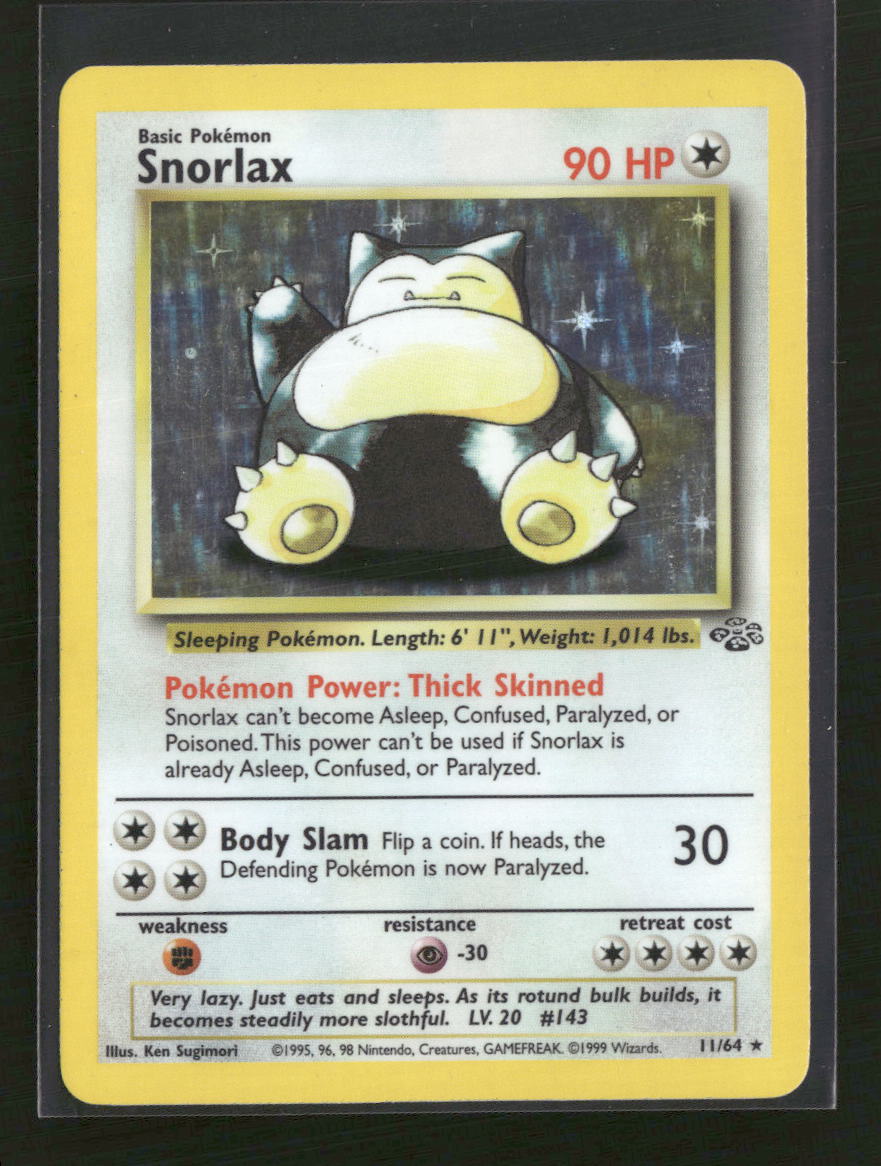 Jungle Snorlax (11) #11/64
