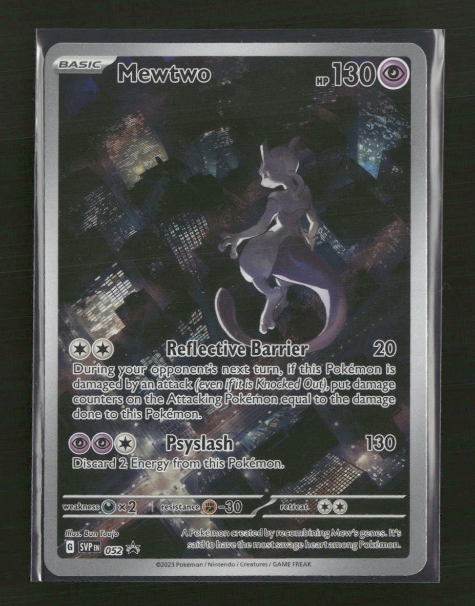 SV: Scarlet & Violet Promo Cards Mewtwo #052