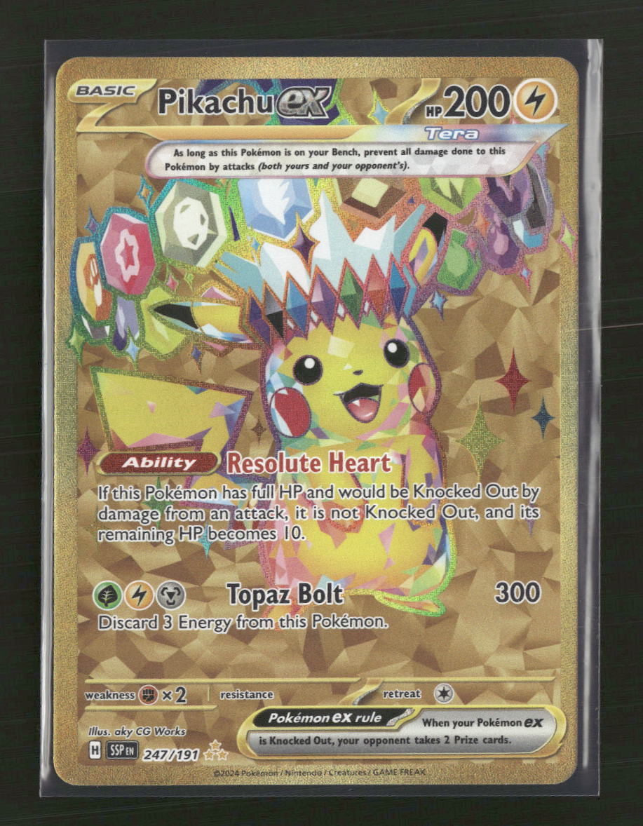 SV08: Surging Sparks Pikachu ex #247/191