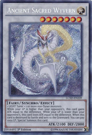 Ancient Sacred Wyvern [LC5D-EN239] Secret Rare