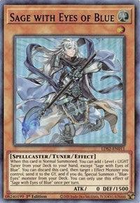 Sage with Eyes of Blue (Purple) [LDS2-EN011] Ultra Rare