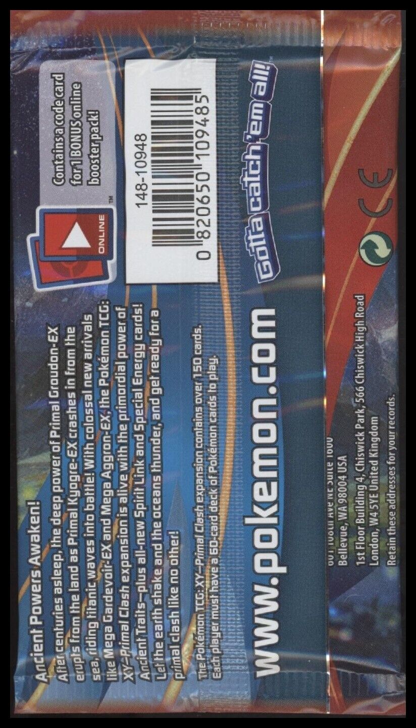 Pokemon XY Primal Clash Booster Pack