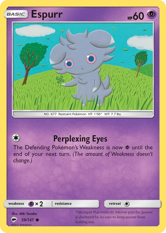 Espurr (59/147) [Sun & Moon: Burning Shadows]