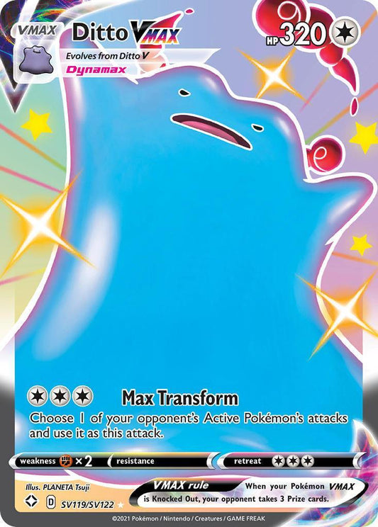 Ditto VMAX (SV119/SV122) [Sword & Shield: Shining Fates]