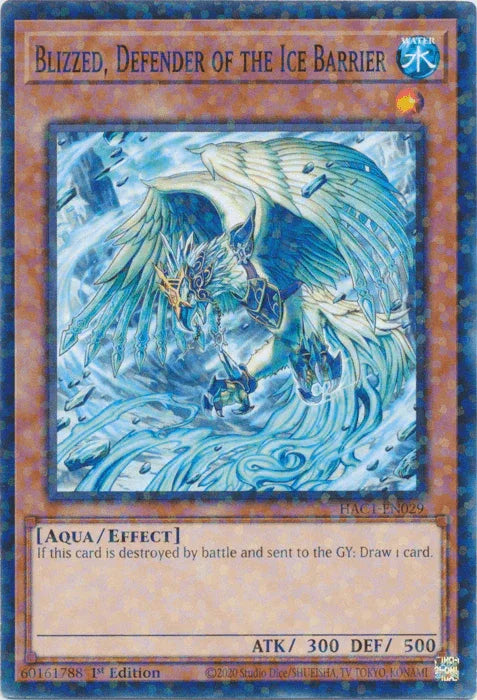 Blizzed, Defender of the Ice Barrier (Duel Terminal) [HAC1-EN029] Common