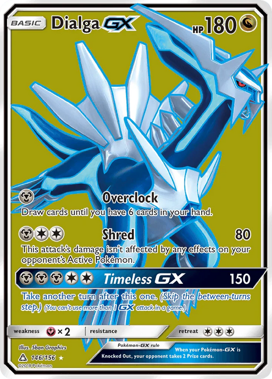 Dialga GX (146/156) [Sun & Moon: Ultra Prism]