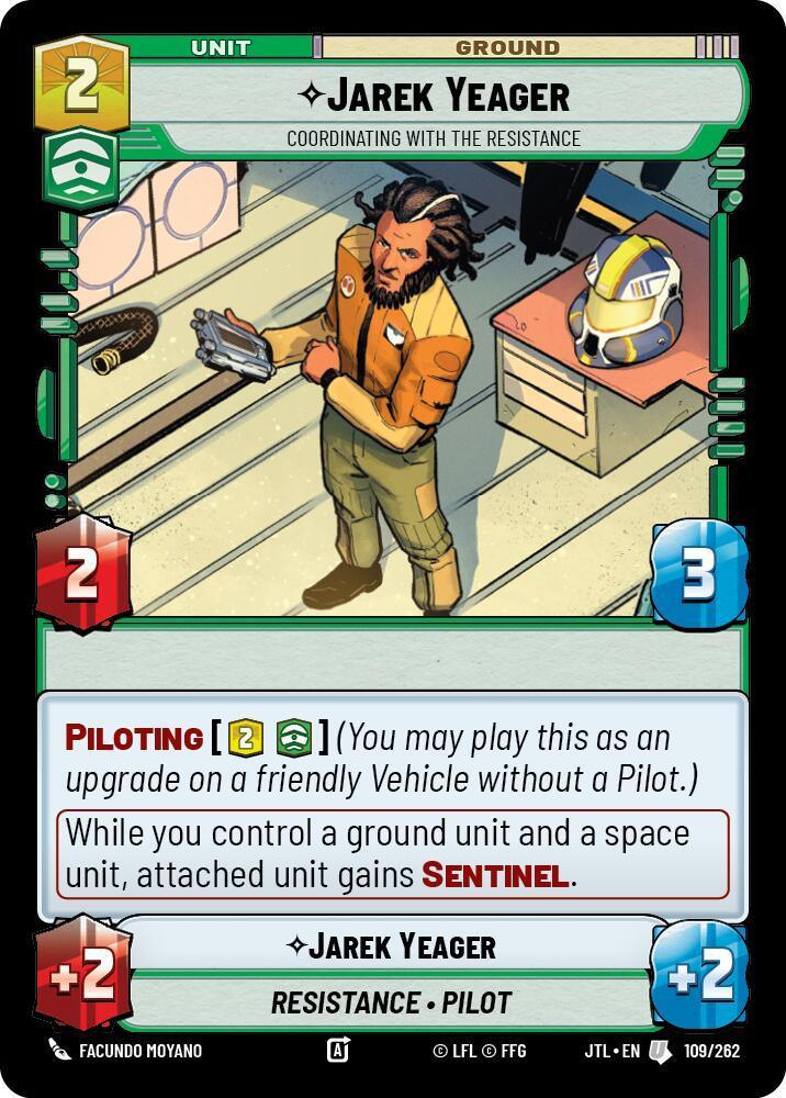 Jarek Yeager - Coordinating With The Resistance (109/262) [Jump to Lightspeed]