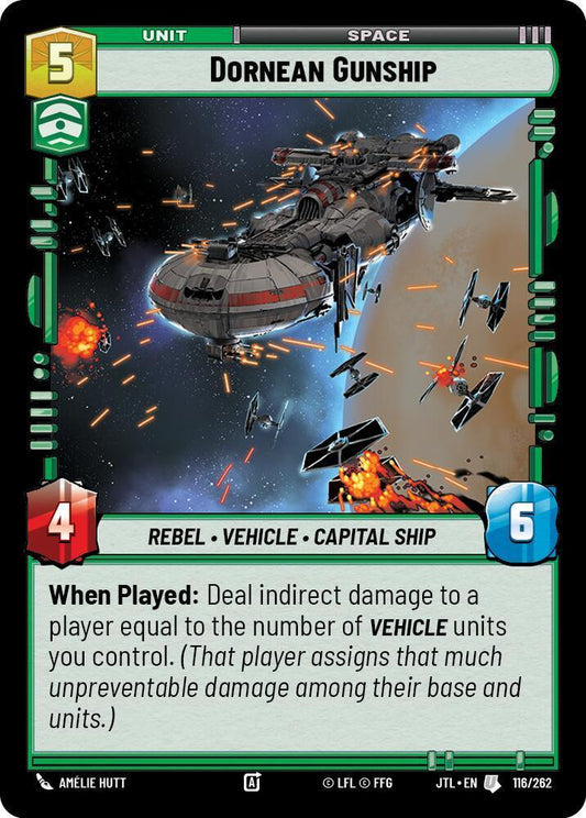 Dornean Gunship (116/262) [Jump to Lightspeed]