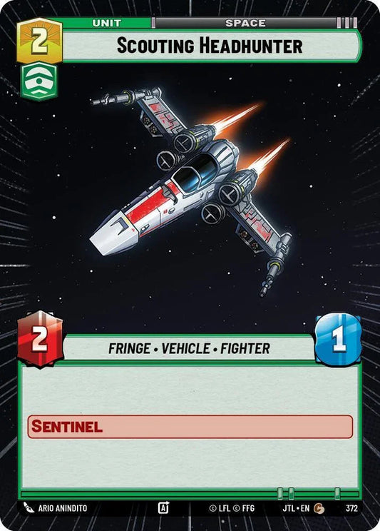 Scouting Headhunter (Hyperspace) (372) [Jump to Lightspeed]