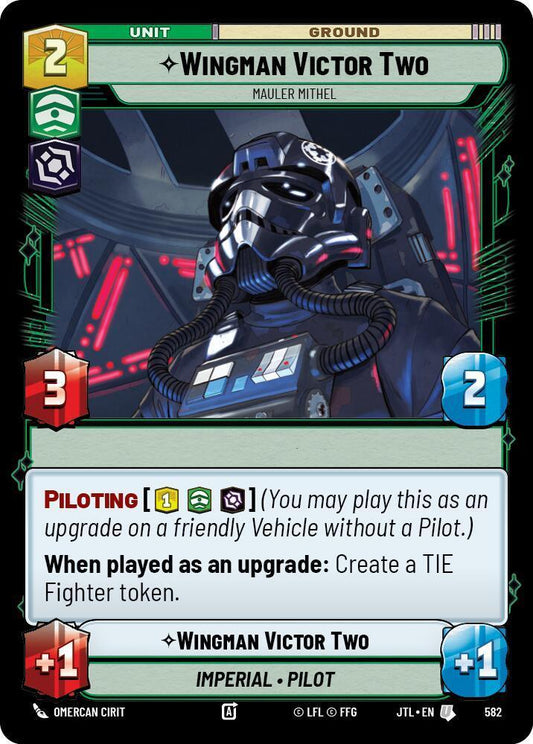 Wingman Victor Two - Mauler Mithel (Foil) (582) [Jump to Lightspeed]