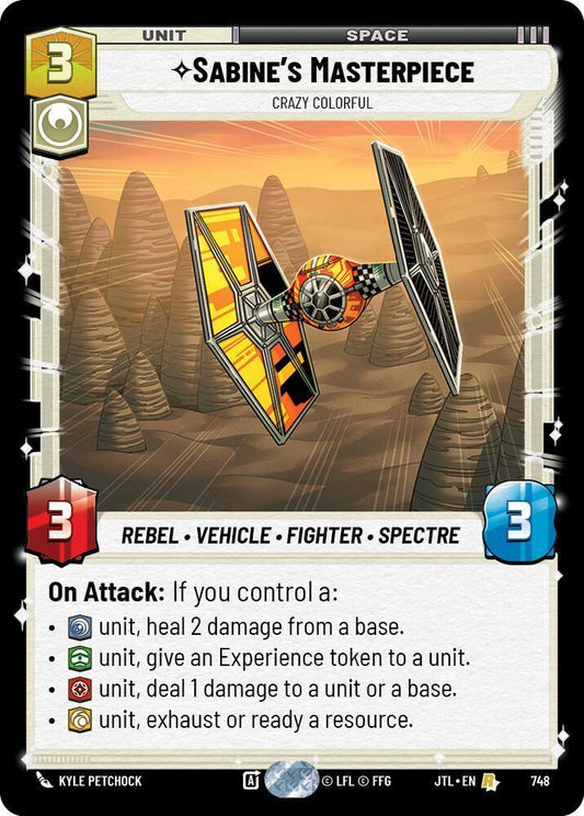 Sabine's Masterpiece - Crazy Colorful (Foil) (748) [Jump to Lightspeed]