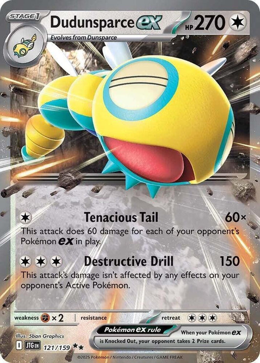 Dudunsparce ex (121/159) | Scarlet & Violet: Journey Together