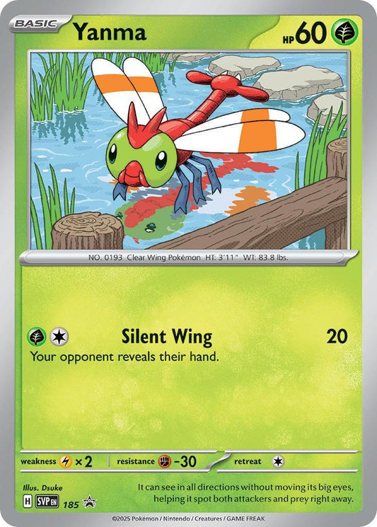 Yanma (185) [Scarlet & Violet: Black Star Promos]