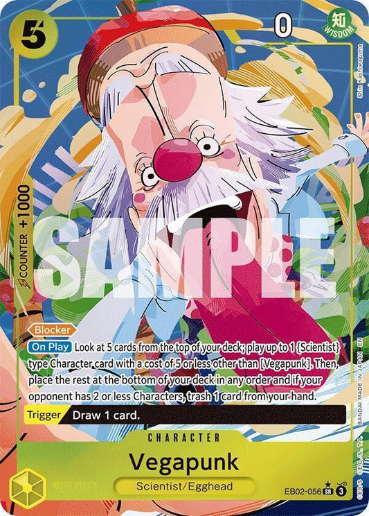 Vegapunk (Alternate Art) [Extra Booster: Memorial Collection]