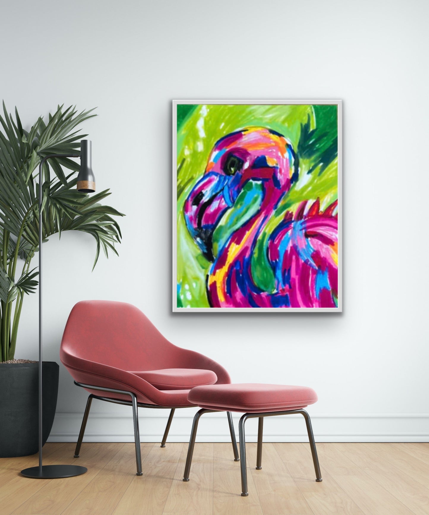 Pink Flamingo - Art Prints