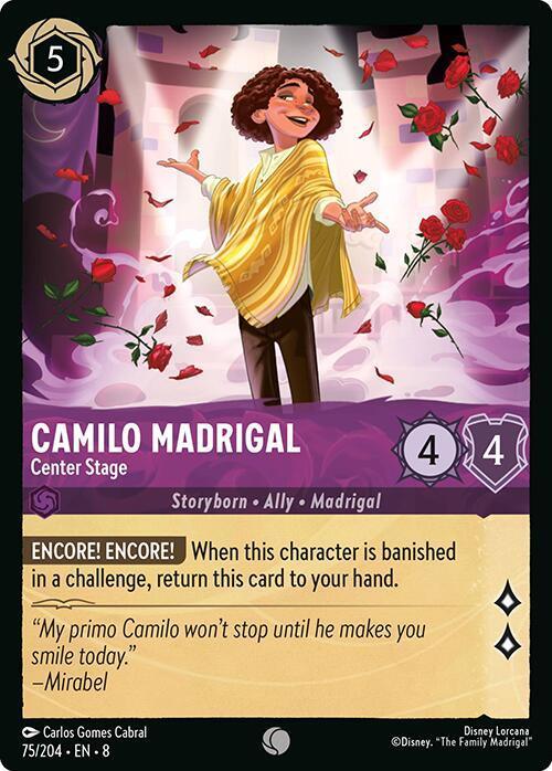 Camilo Madrigal - Center Stage (75/204) [Reign of Jafar]