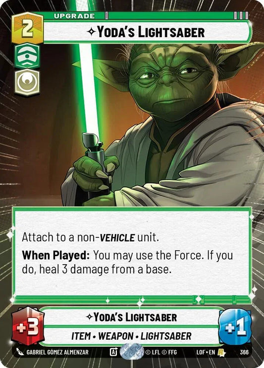 Yoda's Lightsaber (366) (Hyperspace) (366) [Legends of the Force]