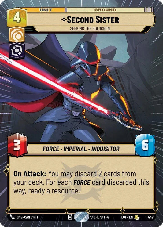 Second Sister (448) - Seeking the Holocron (Hyperspace) (448) [Legends of the Force]