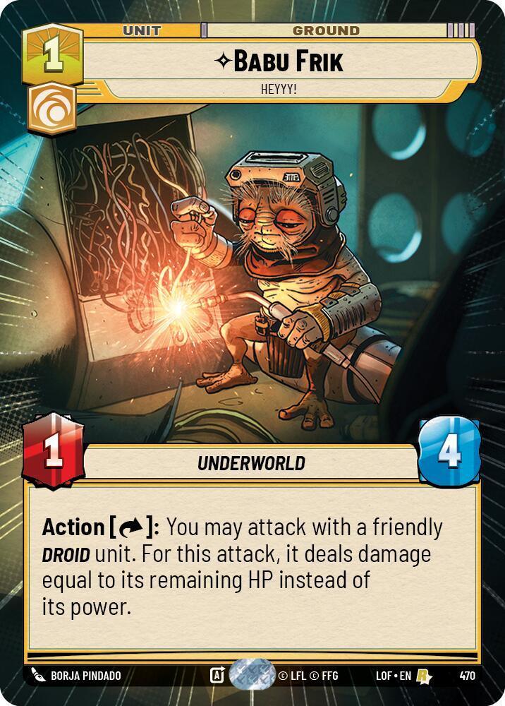 Babu Frik (470) - Heyyy! (Hyperspace) (470) [Legends of the Force]