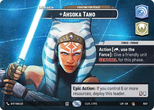 Ahsoka Tano (1007) - Fighting For Peace (Showcase) (1007) [Legends of the Force]