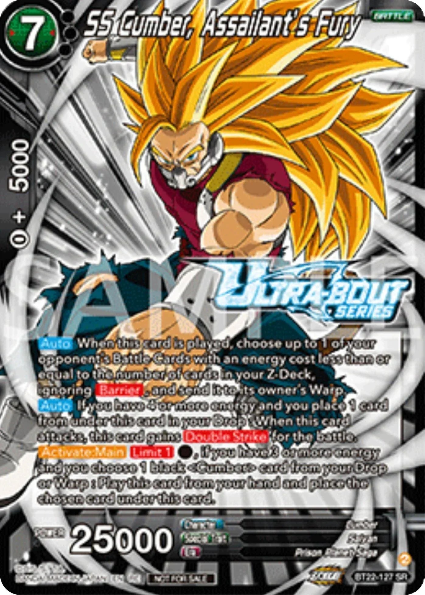 SS Cumber, Assailant's Fury (Event Pack 17) (BT22-127) [Promotion Cards]