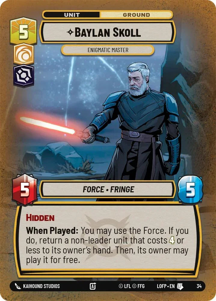 Baylan Skoll - Enigmatic Master (34) (34) [Judge Promos]