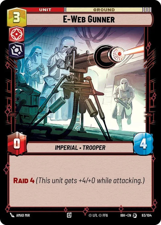 E-Web Gunner (83/104) (83/104) [Intro Battle: Hoth]