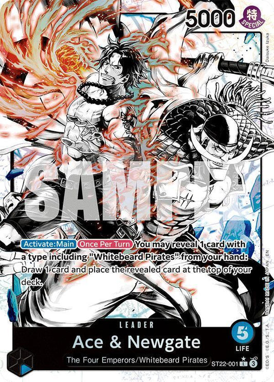 Ace & Newgate (Parallel) [Starter Deck: Ace & Newgate]