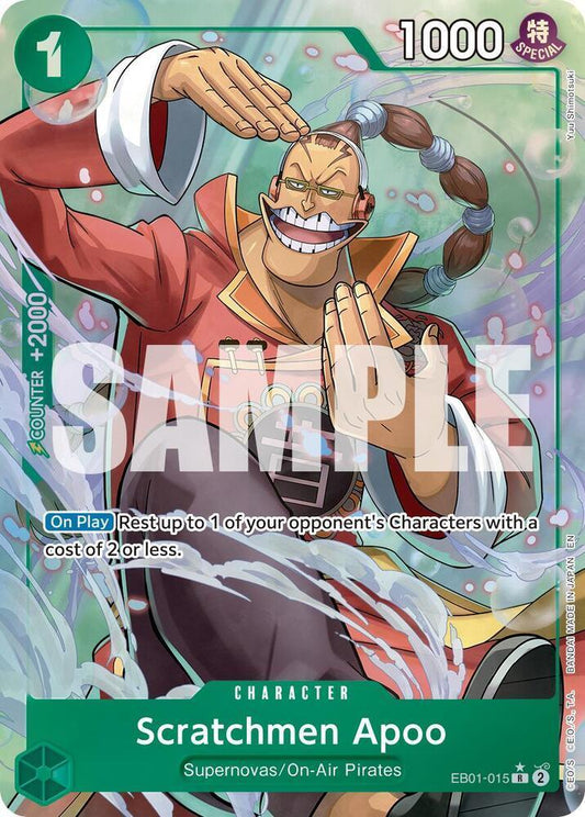 Scratchmen Apoo (Alternate Art) [Premium Booster -The Best- Vol. 2]