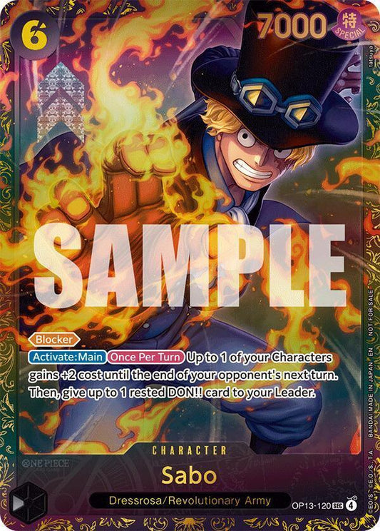 Sabo (Store Treasure Cup 2025) [One Piece Promotion Cards]
