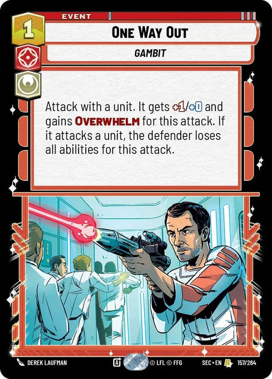 One Way Out (157/264) (157/264) [Secrets of Power]