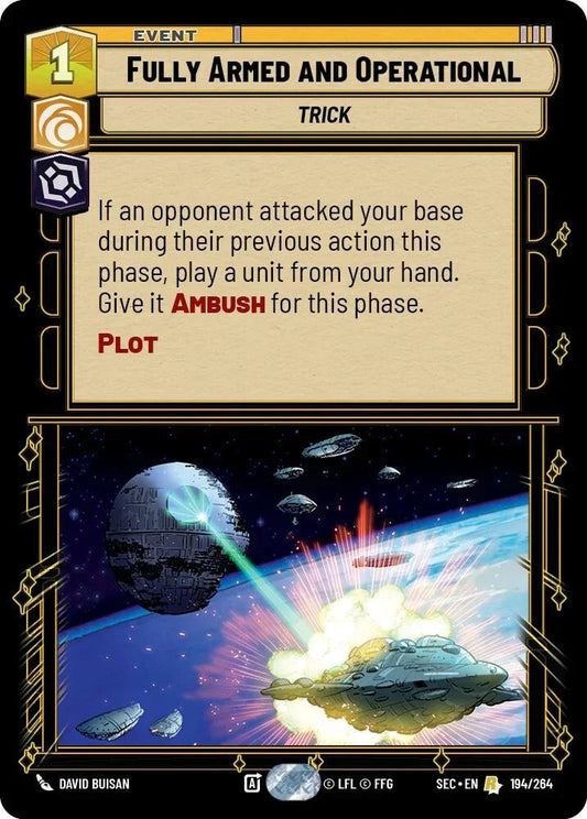 Fully Armed and Operational (194/264) (194/264) [Secrets of Power]