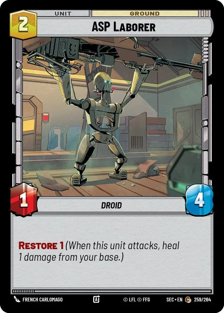 ASP Laborer (259/264) (259/264) [Secrets of Power]