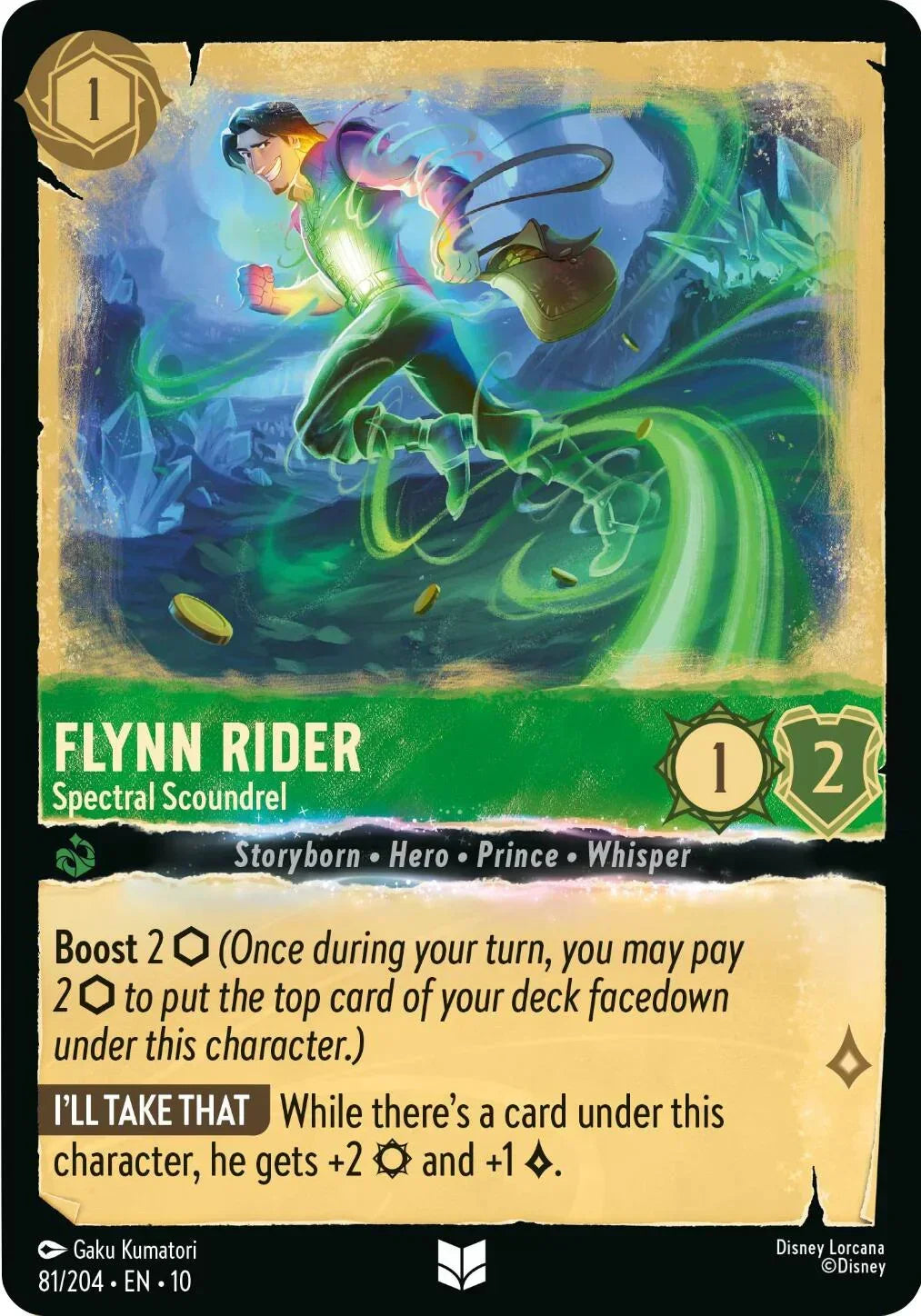Flynn Rider - Spectral Scoundrel (81/204) [Whispers in the Well]