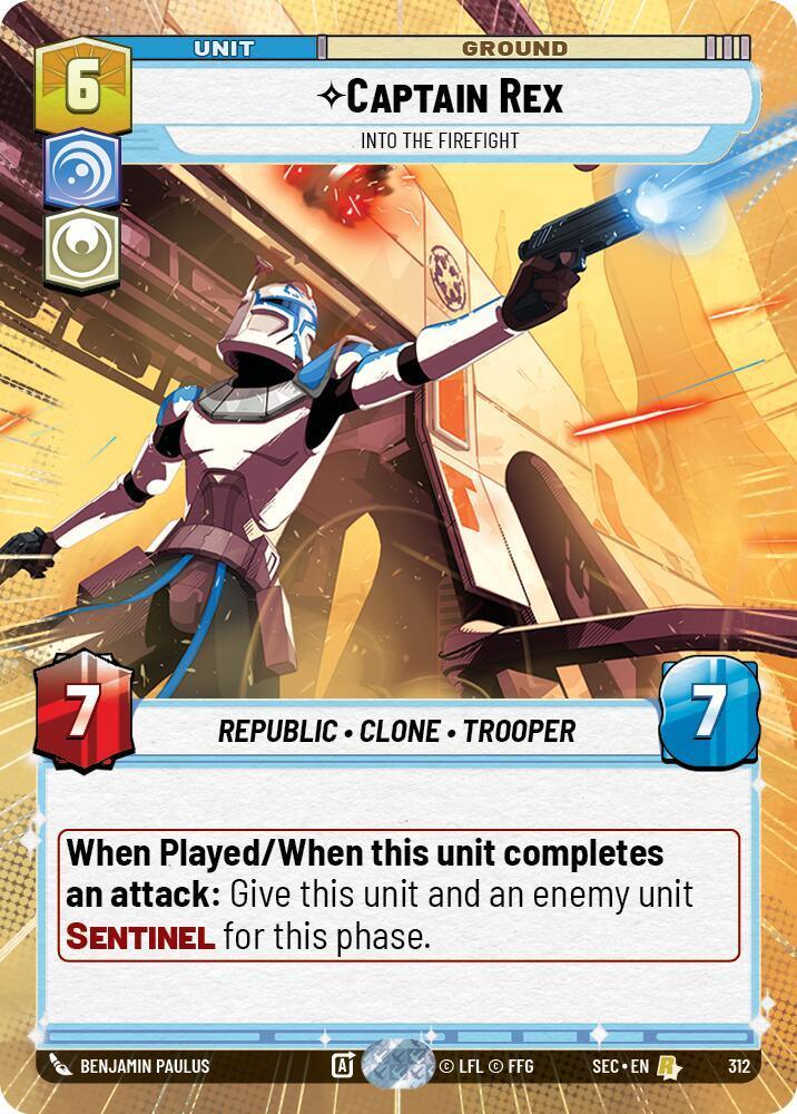 Captain Rex - Into the Firefight (Hyperspace) (312) (312) [Secrets of Power]
