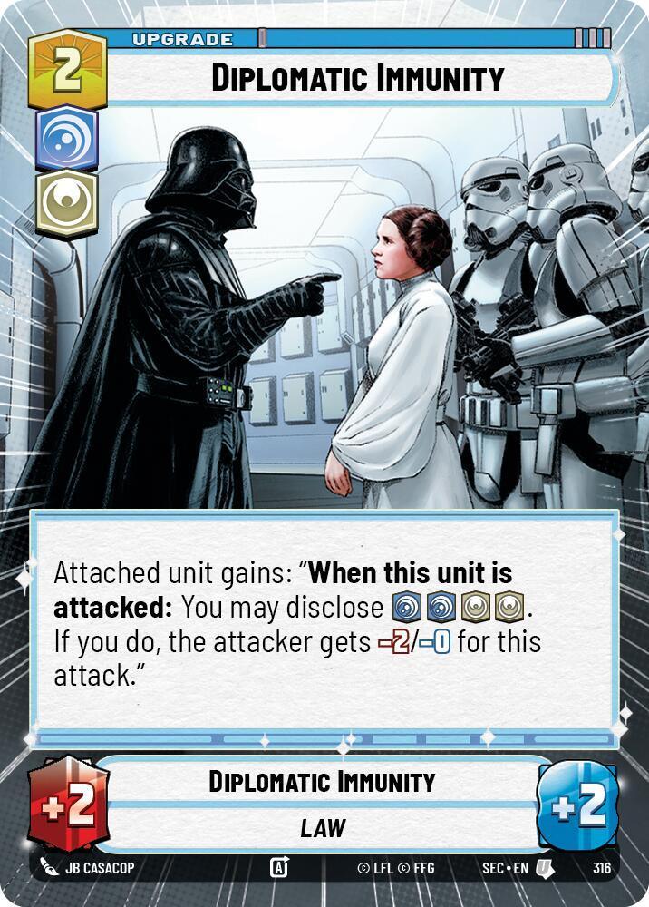 Diplomatic Immunity (316) (Hyperspace) (316) [Secrets of Power]
