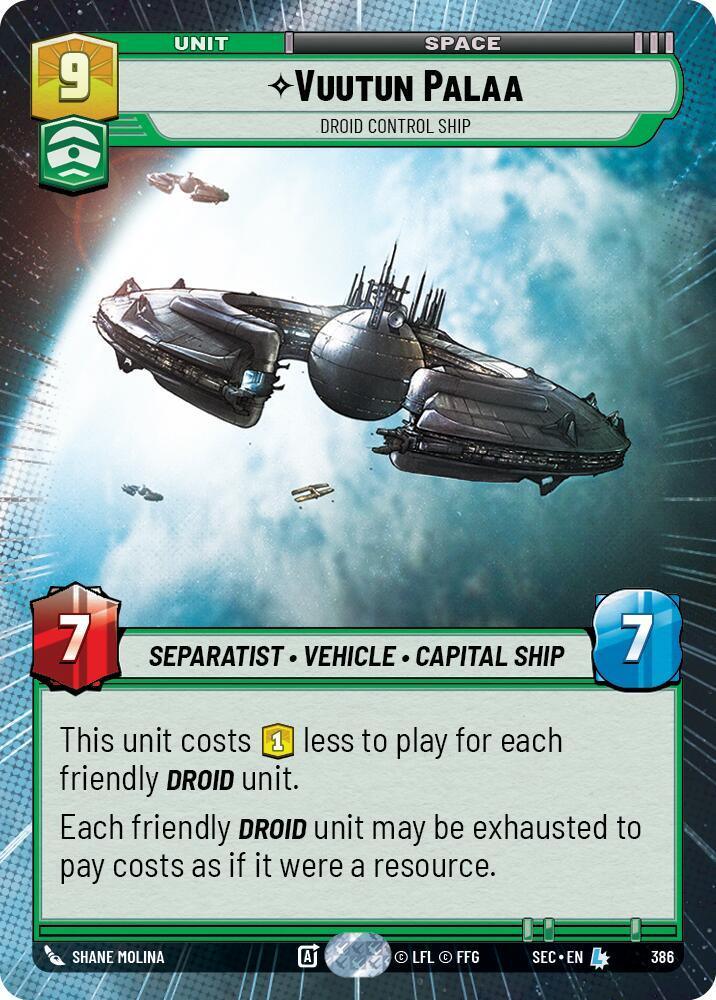 Vuutun Palaa - Droid Control Ship (Hyperspace) (386) (386) [Secrets of Power]