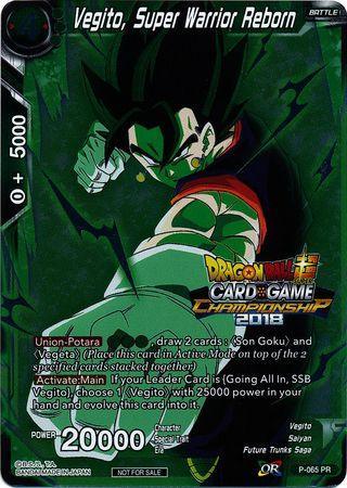 Vegito, Super Warrior Reborn (P-065) [Tournament Promotion Cards]
