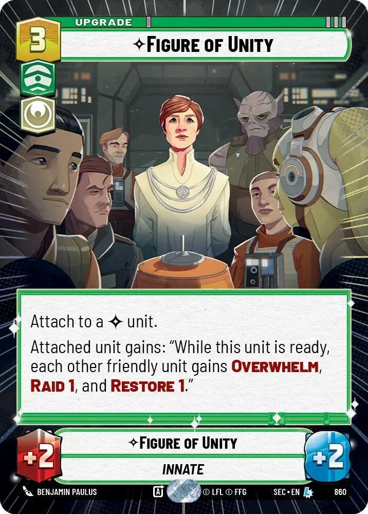 Figure of Unity (860) (Hyperspace Foil) (860) [Secrets of Power]