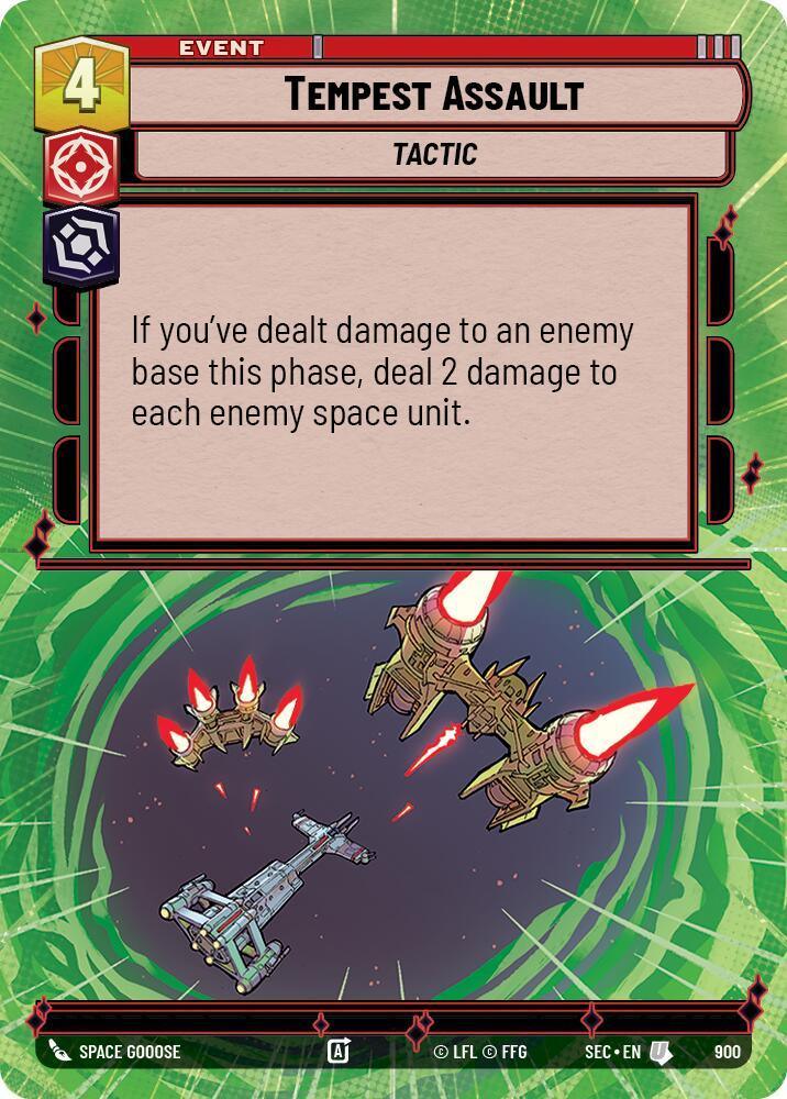 Tempest Assault (900) (Hyperspace Foil) (900) [Secrets of Power]
