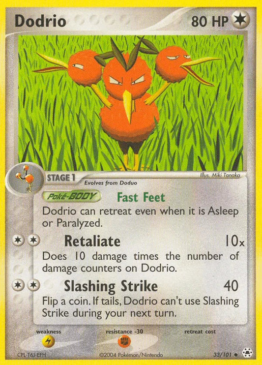 Dodrio (33/101) [EX: Hidden Legends]