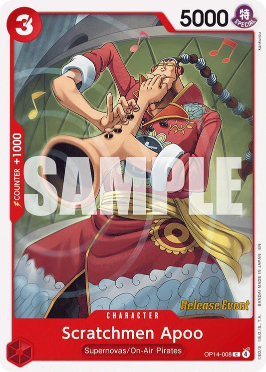 Scratchmen Apoo [The Azure Sea's Seven Release Event Cards]