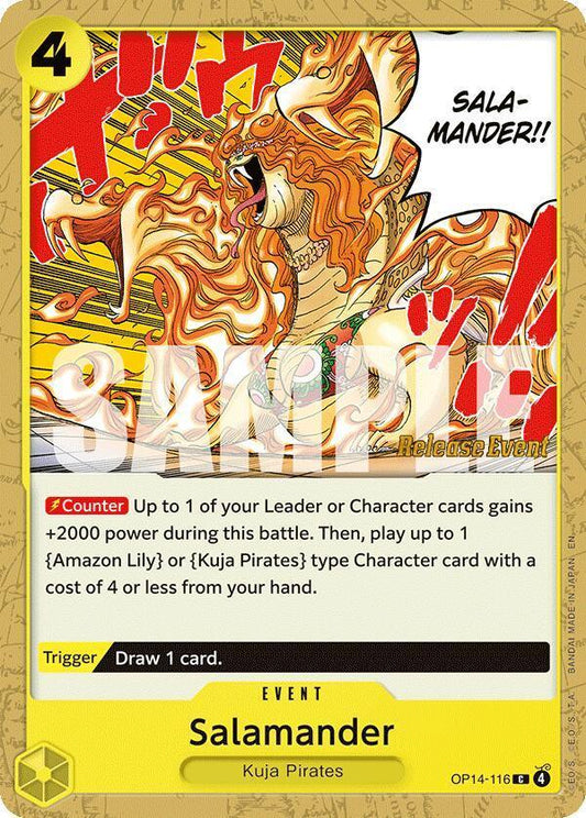 Salamander [The Azure Sea's Seven Release Event Cards]