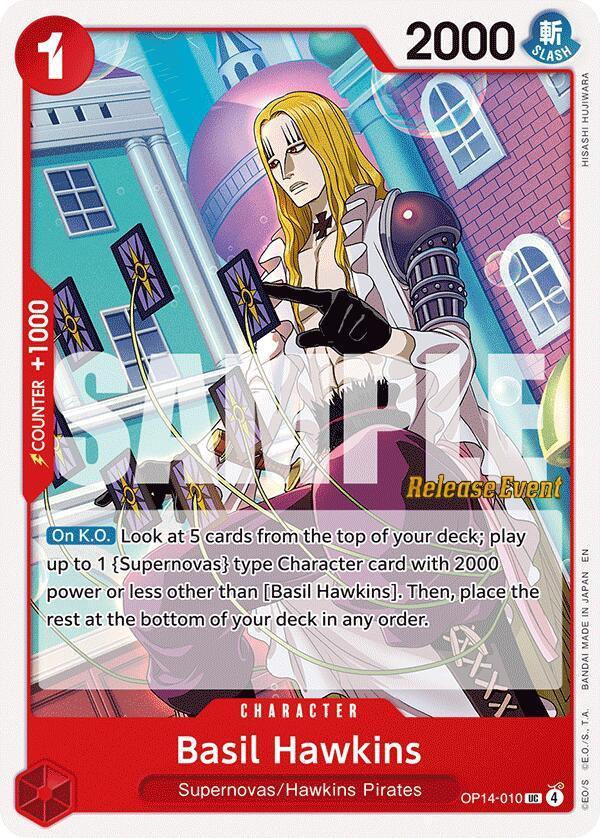 Basil Hawkins [The Azure Sea's Seven Release Event Cards]
