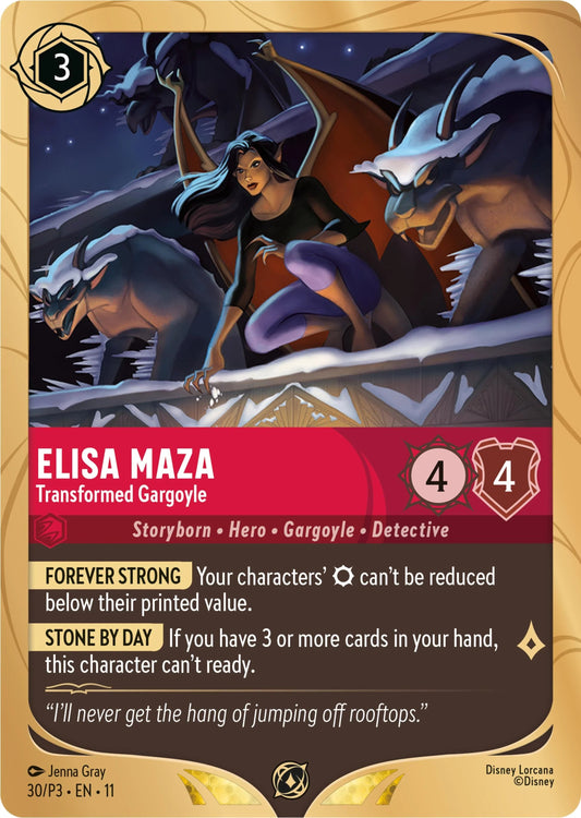 Elisa Maza - Transformed Gargoyle (30) [Promo Cards]
