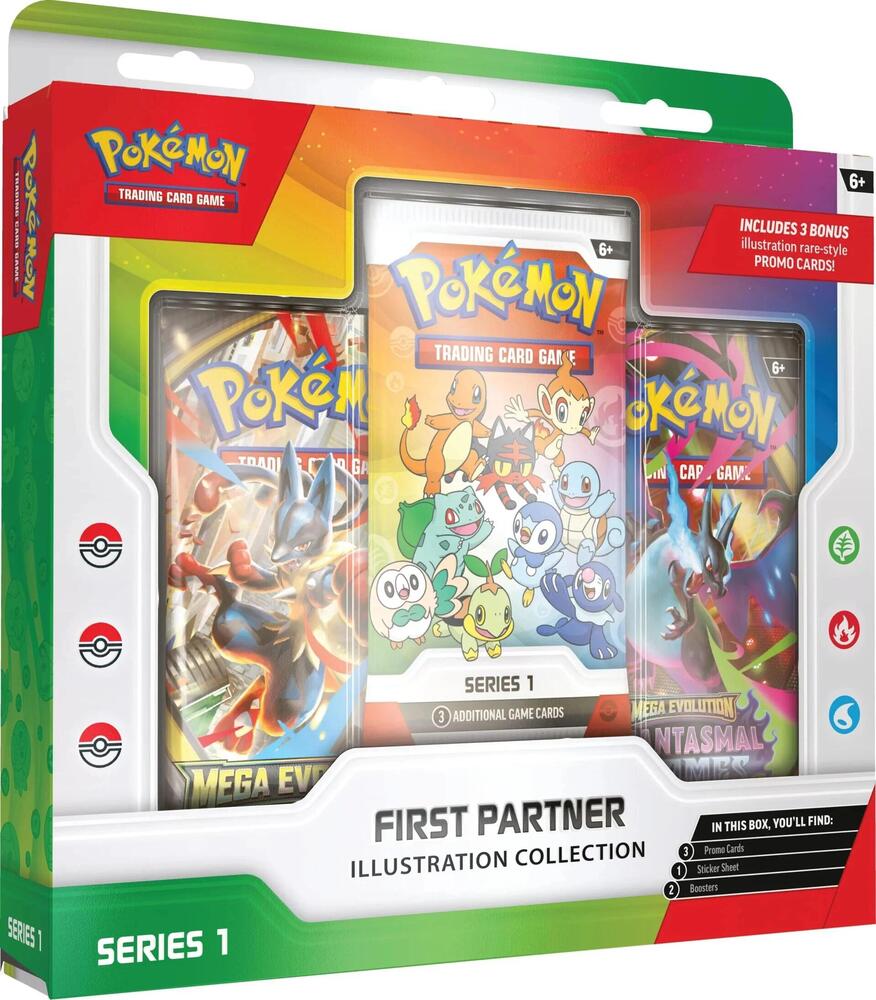 Pokemon TCG: First Partner Illustration Collection (Series 1)