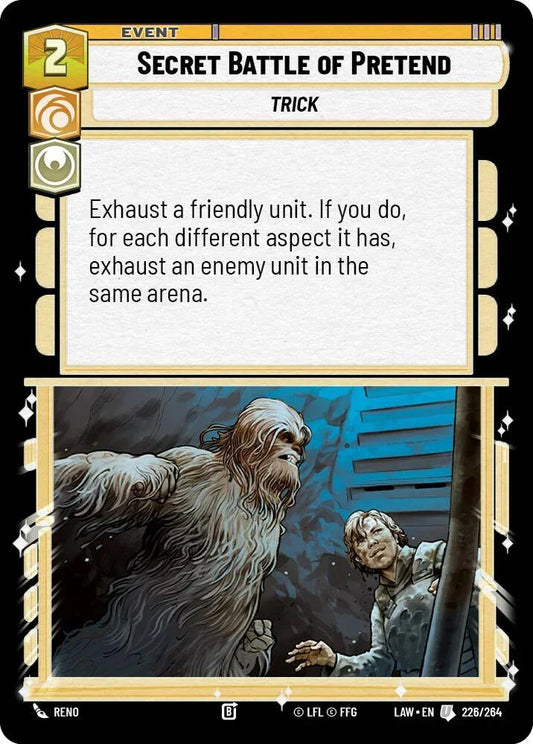 Secret Battle of Pretend (226/264) (226/264) [A Lawless Time]