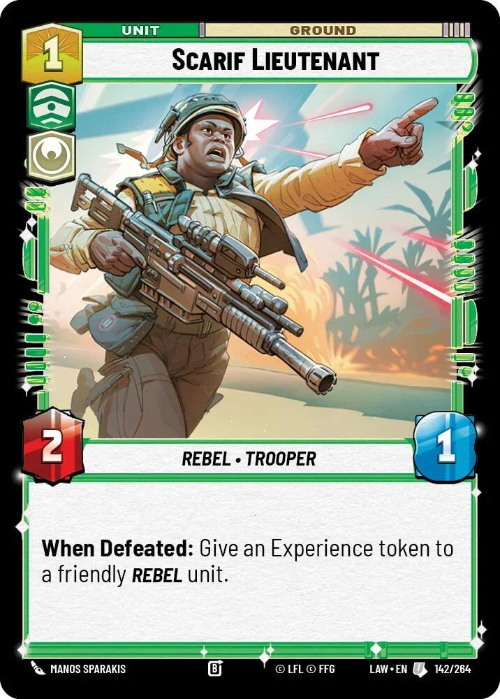 Scarif Lieutenant (142/264) (142/264) [A Lawless Time]
