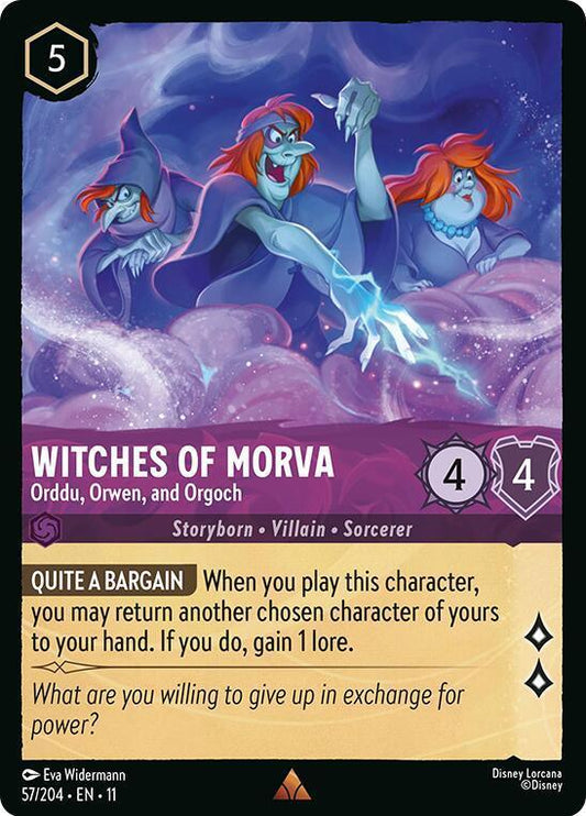 Witches of Morva - Orddu, Orwen, and Orgoch (57/204) [Winterspell]